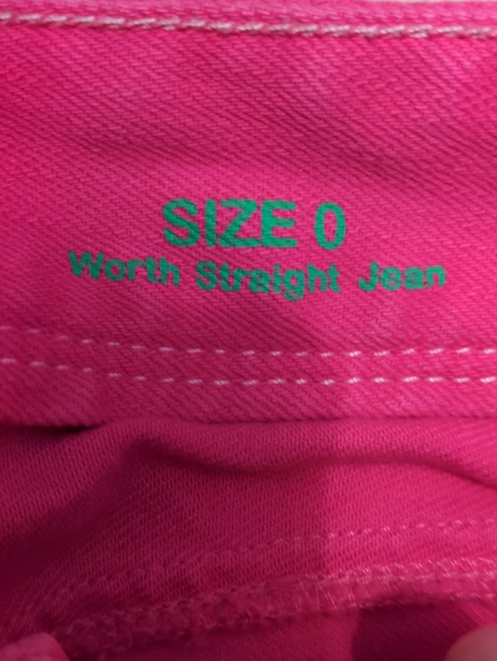 Lilly Pulitzer Pink With Straight Jeans Size 0 - Picture 5 of 10